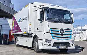 Les premiers clients du Mercedes eActros très satisfaits