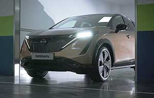 Une première Nissan Ariya en Europe