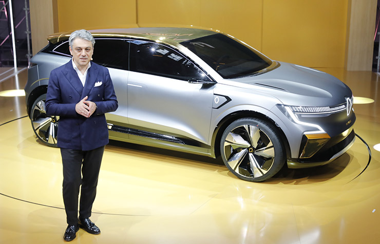 Concept électrique Renault Megane eVision