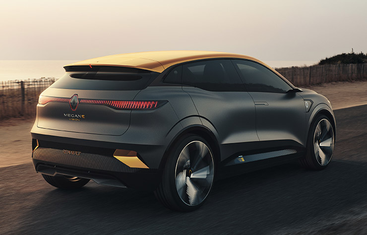 Concept électrique Renault Megane eVision
