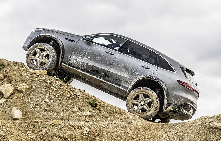 Prototype Mercedes EQC 4x4²