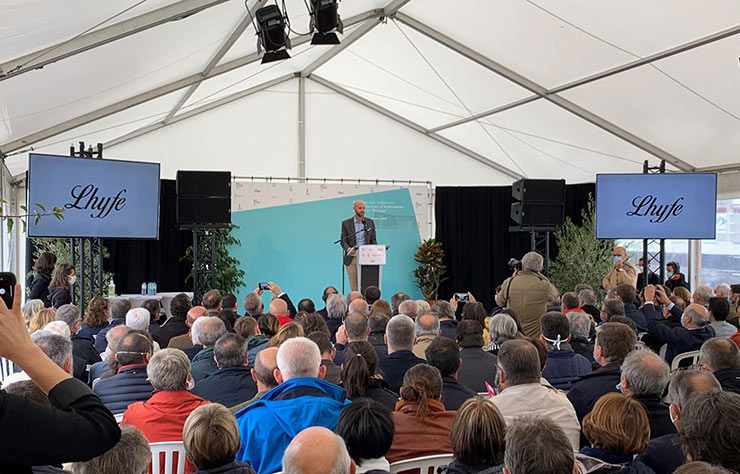Projet Lhyfe de production d'hydrogène renouvelable en Vendée