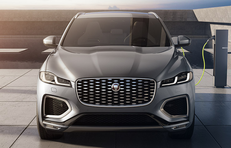 Jaguar F-Pace P400e hybride rechargeable