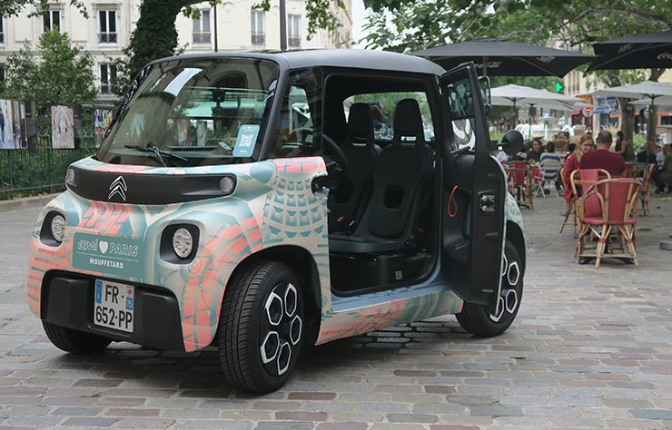 Citroën Ami aime Paris