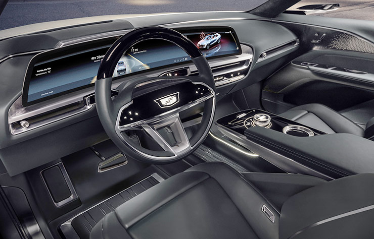 Cadillac Lyriq électrique concept
