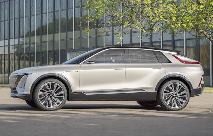 Cadillac Lyriq électrique concept
