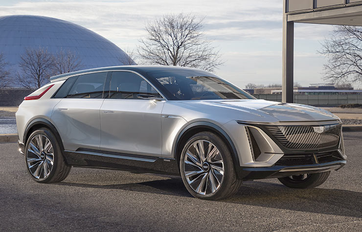 Cadillac Lyriq électrique concept