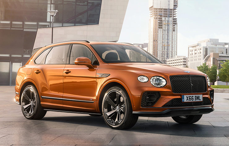 Bentley Bentayga avec échppement Akrapovic