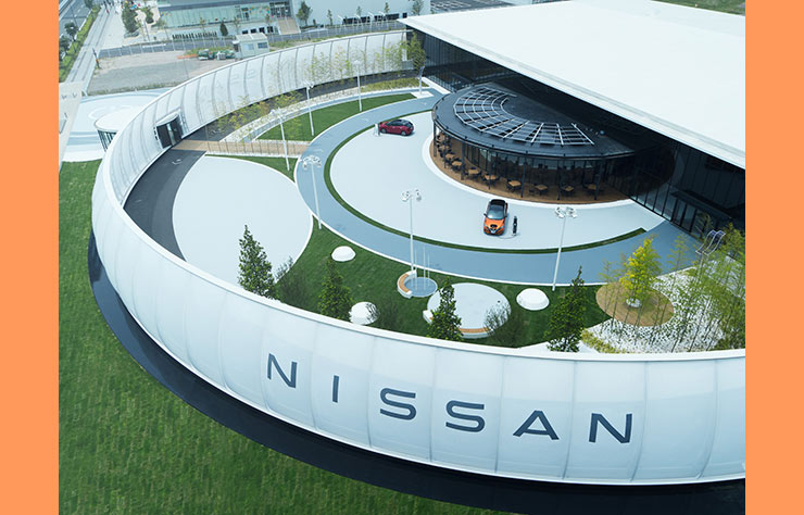 La pavillon Nissan à Yokohama