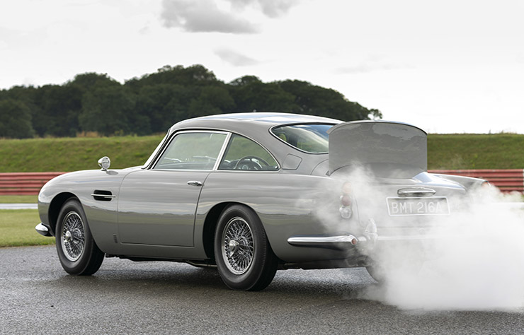 Aston Martin DB5 de James Bond dans Goldfinger