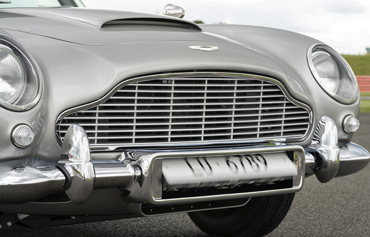 Aston Martin DB5 de James Bond dans Goldfinger