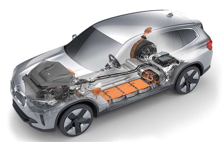 BMW iX3 électrique