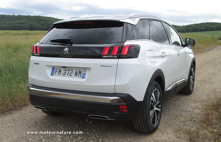 Peugeot 3008 Hybrid4 hybride rechargeable