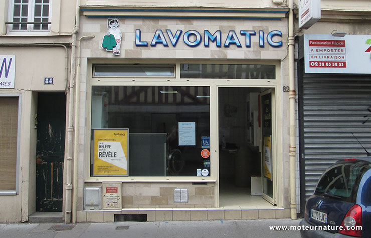 Laverie automatique à Rouen