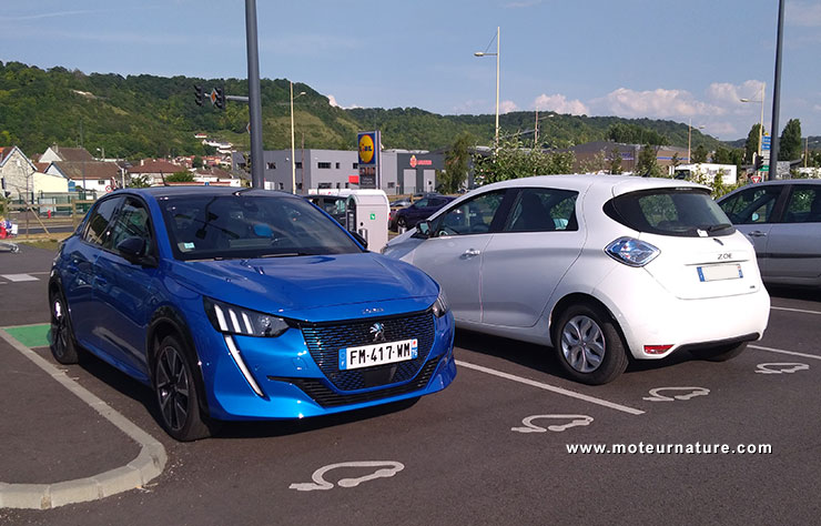 Peugeot e-208 électrique