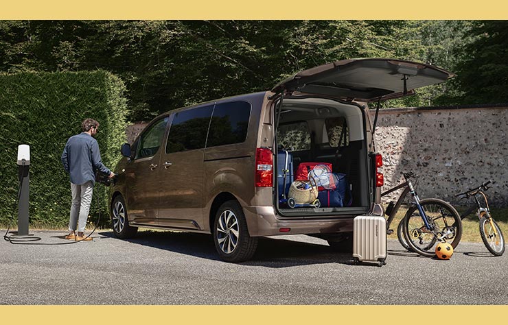 Citroën ë-Spacetourer, monospace électrique