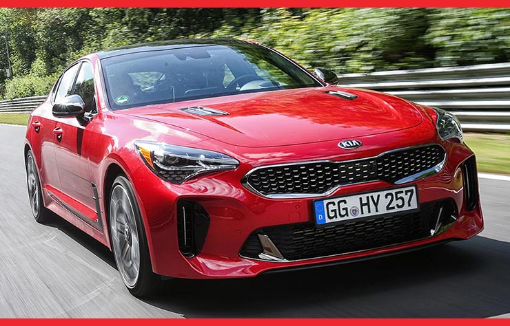 Kia Stinger V6 turbo-essence actuelle