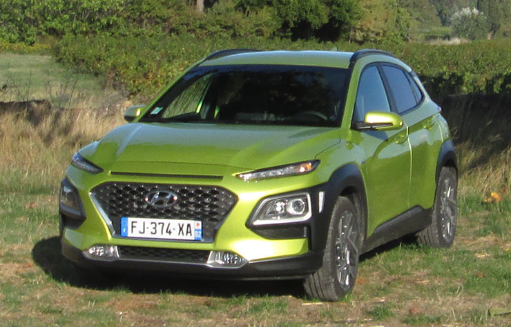 Les roues vertes de MoteurNature : Hyundai Kona Hybrid