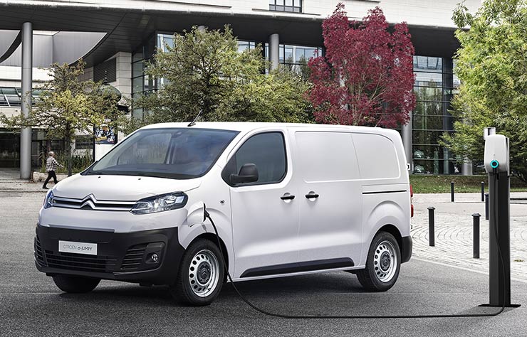 Utilitaire électrique Citroën e-Jumpy