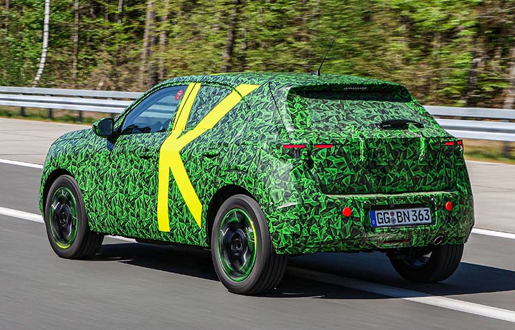 Prototype Opel Mokka électrique