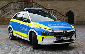 Une Hyundai Nexo à hydrogène pour la police d'Osnabrück