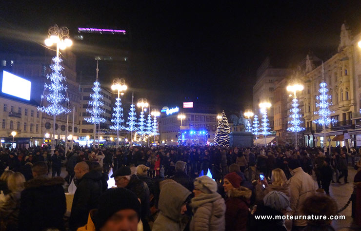 Fête de l'Avent à Zagreb, Croatie