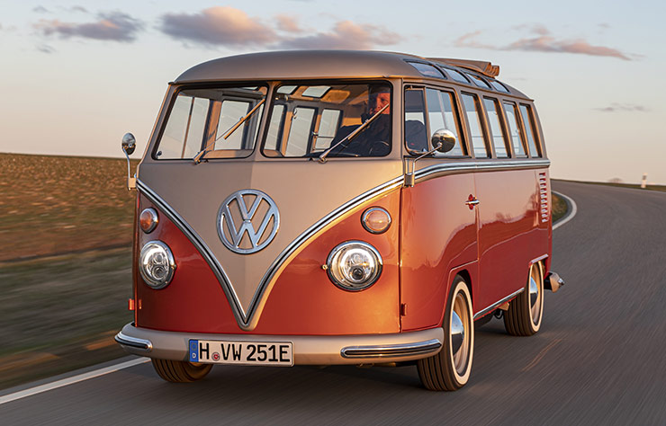 1966 Volkswagen E-Bulli électrifié