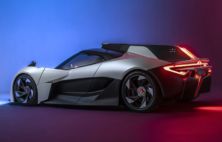 Apex AP-0 supercar électrique
