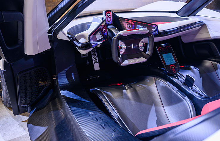 Apex AP-0 supercar électrique