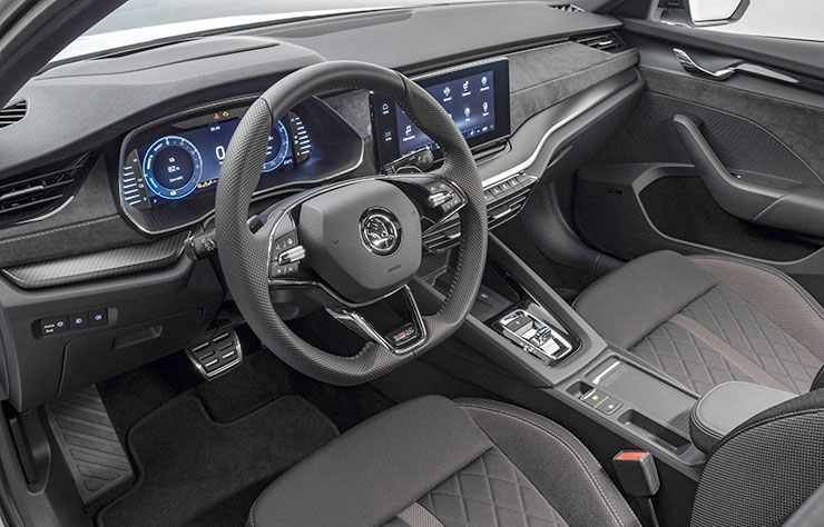 Skoda Octavia RS iV hybride rechargeable