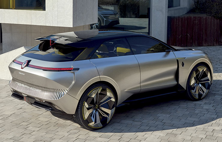 concept électrique Renault Morphoz
