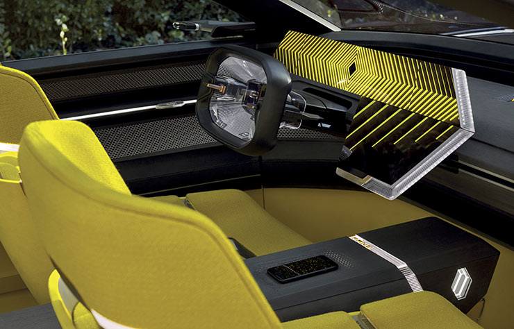 concept électrique Renault Morphoz