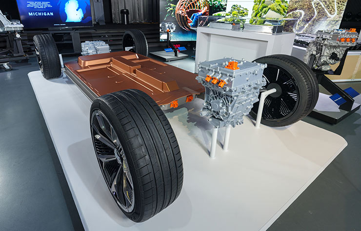 Batterie très haute capacité Ultium de General Motors