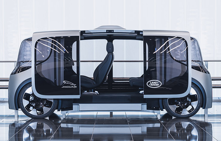 Jaguar Land Rover Vector prototype électrique autonome