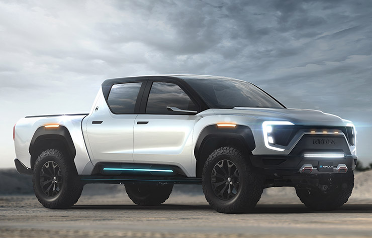 Pick-up électrique Nikola Badger