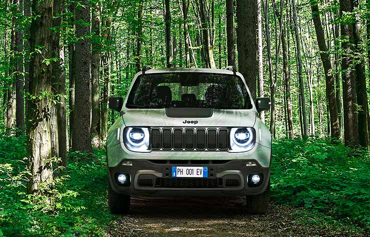 Jeep Renegade 4xe hybride rechargeable