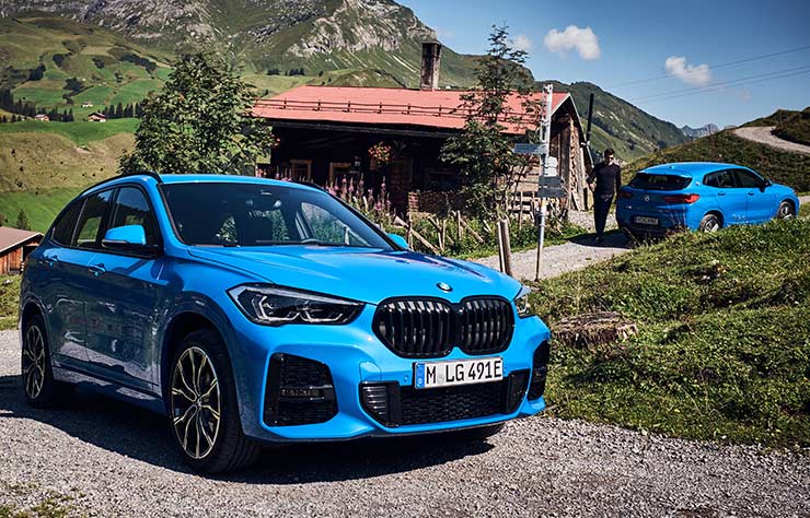 BMW X1 xDrive25e et BMW X2 xDrive25e