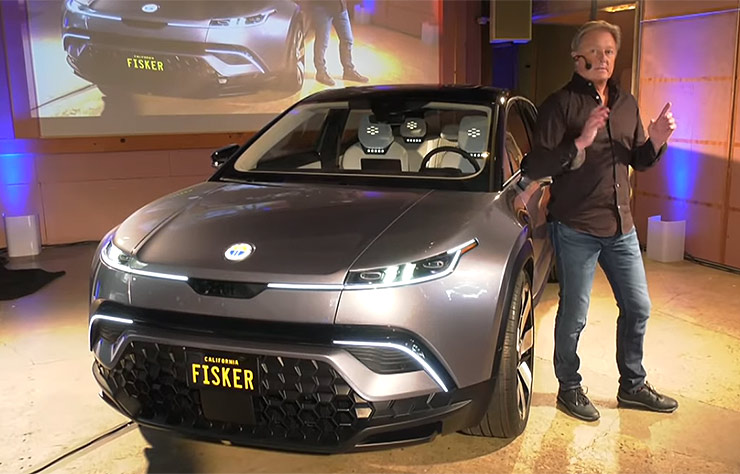 Fisker Ocean électrique