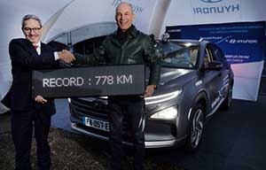 778 km sans ravitailler pour la Hyundai Nexo à hydrogène