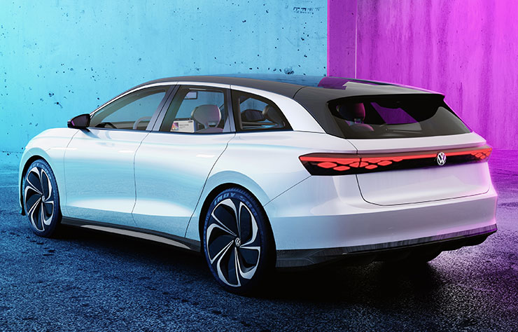 Concept électrique Volkswagen I.D. Space Vizzion