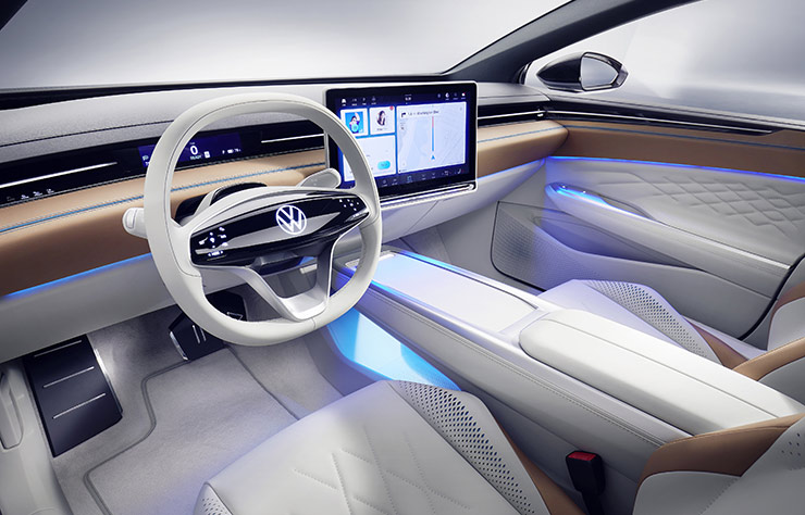 Concept électrique Volkswagen I.D. Space Vizzion