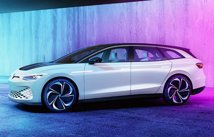 Concept électrique Volkswagen I.D. Space Vizzion