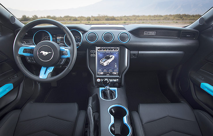 Concept de Ford Mustang Lithium électrique