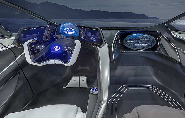 Concept électrique Lexus LF-30