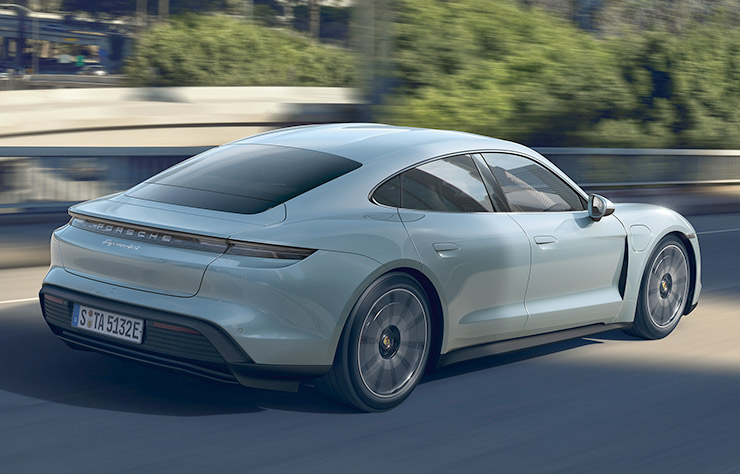 Porsche Taycan électrique