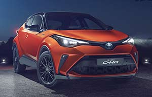 Le Toyota C-HR hybride passe de 122 à 184 ch