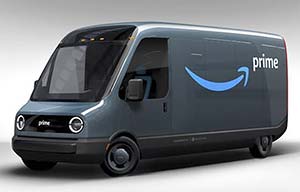 Amazon achètera 100 000 vans électriques à Rivian