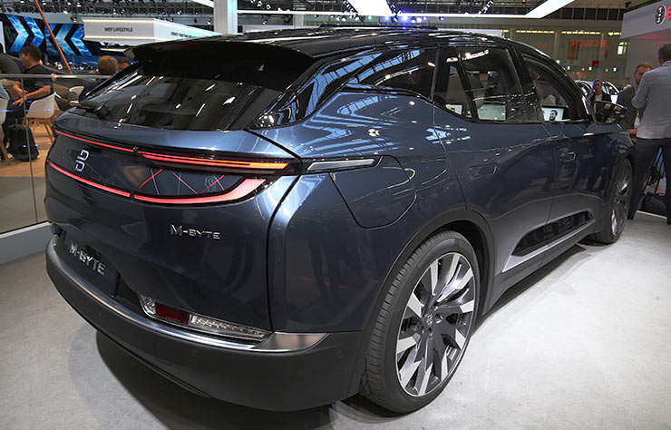 Voiture électrique chinoise Byton M-Byte