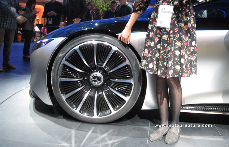 Mercedes Vision EQS électrique
