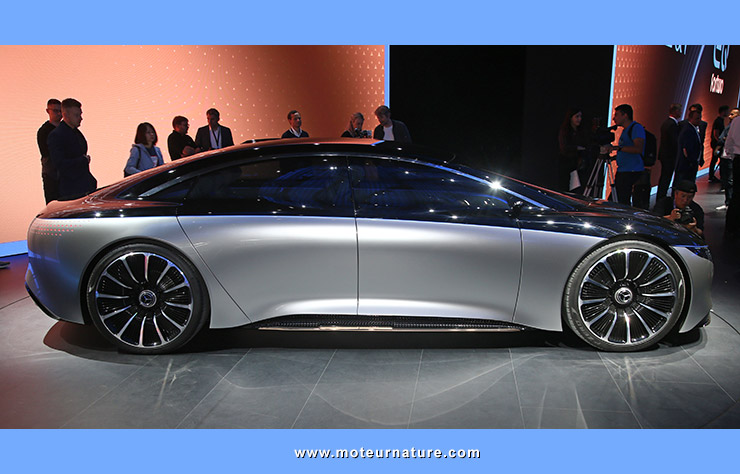 Mercedes Vision EQS électrique